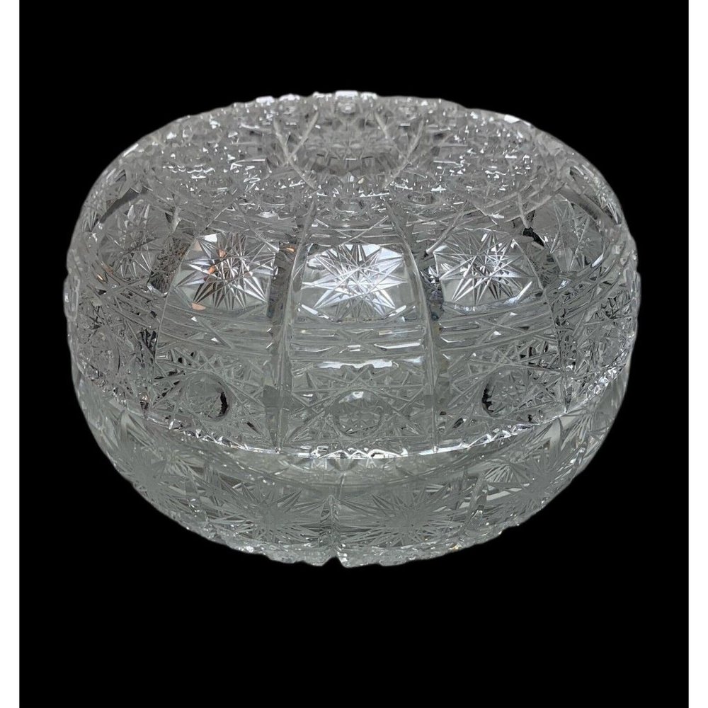 Vintage Honour Crystal Glass Candy Dish